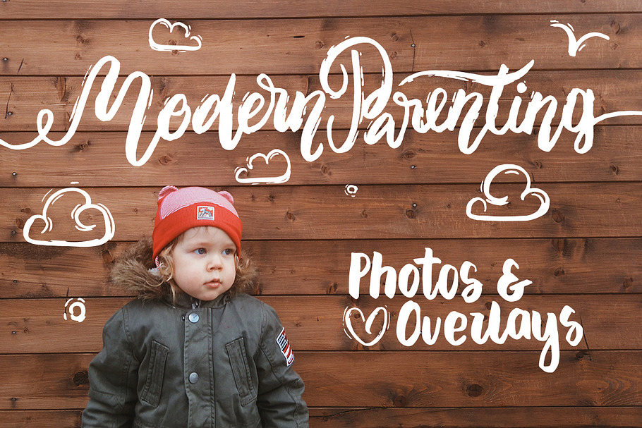 Modern Parenting Overlays & Photo