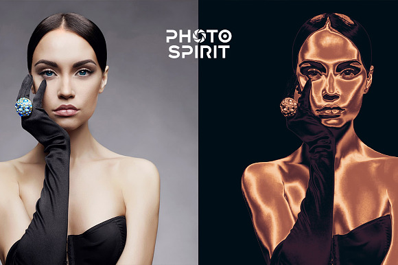 Metallic Skin Photoshop Effect in Photoshop Plugins - product preview 2