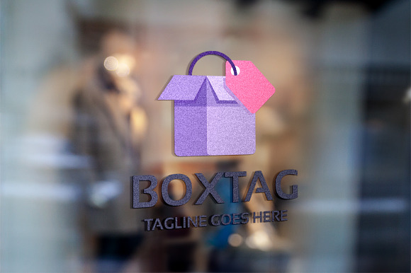 Box Tag Logo in Logo Templates - product preview 1
