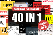 40 Fonts for $29 Hurry!!!