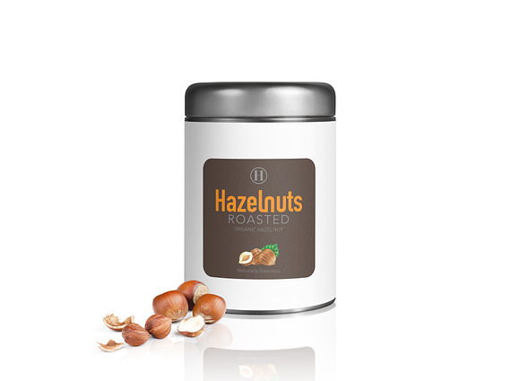 Hazelnuts Watercolors Illustration in Illustrations - product preview 4