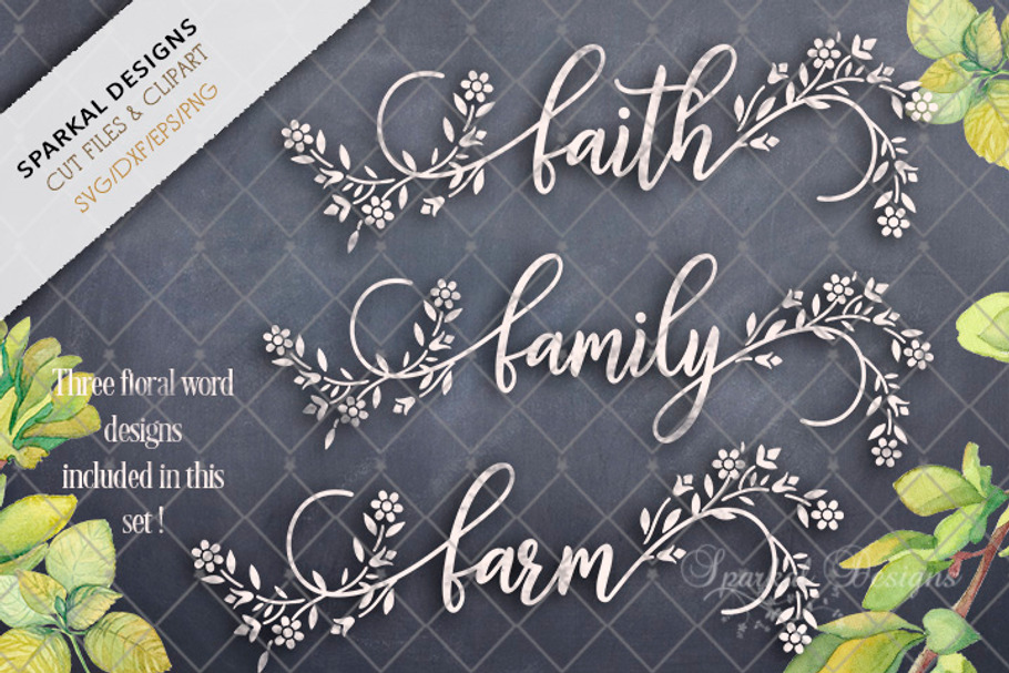 FARMHOUSE -Faith Family Farm- SVG