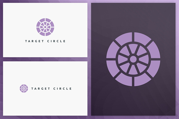 20 Circle geometric logos - filled in Logo Templates - product preview 5