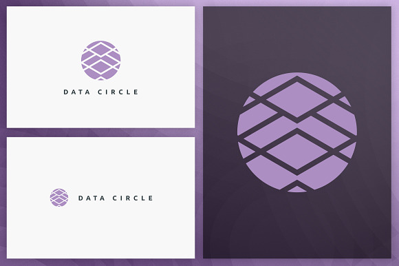 20 Circle geometric logos - filled in Logo Templates - product preview 15