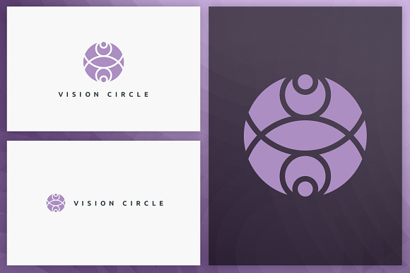 20 Circle geometric logos - filled in Logo Templates - product preview 20