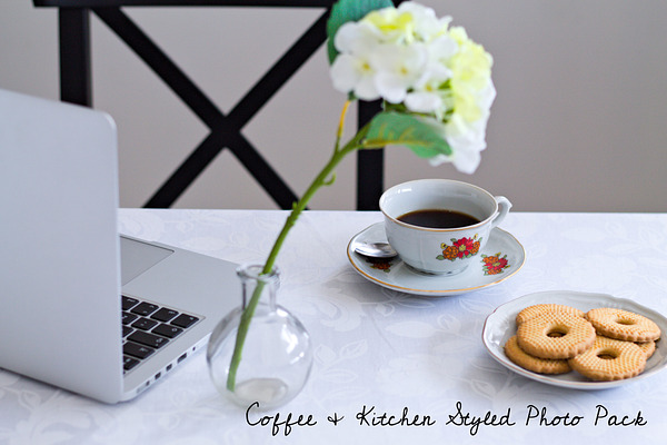 Coffee & Kitchen Styled Photo Pack