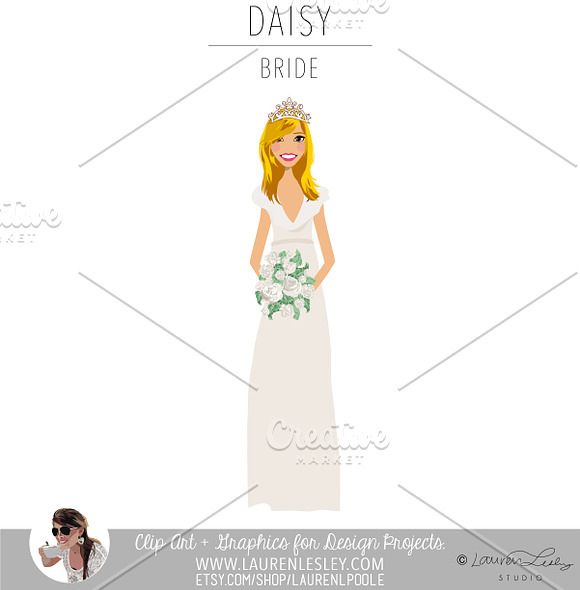 Bride Portrait Creator | Wedding Art in Illustrations - product preview 4
