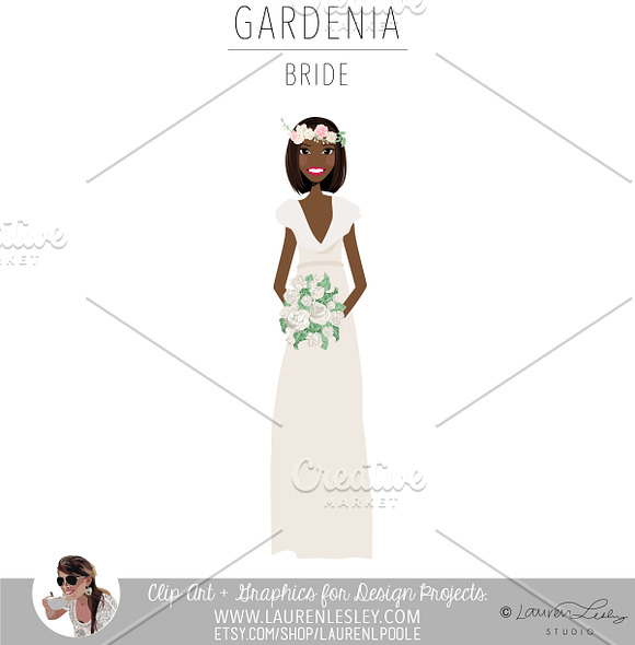 Bride Portrait Creator | Wedding Art in Illustrations - product preview 6
