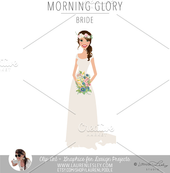 Bride Portrait Creator | Wedding Art in Illustrations - product preview 14