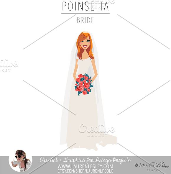Bride Portrait Creator | Wedding Art in Illustrations - product preview 19
