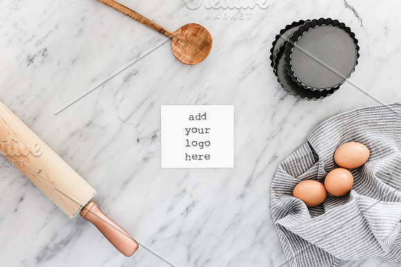 Farmhouse Kitchen Stock Bundle in Mobile & Web Mockups - product preview 1