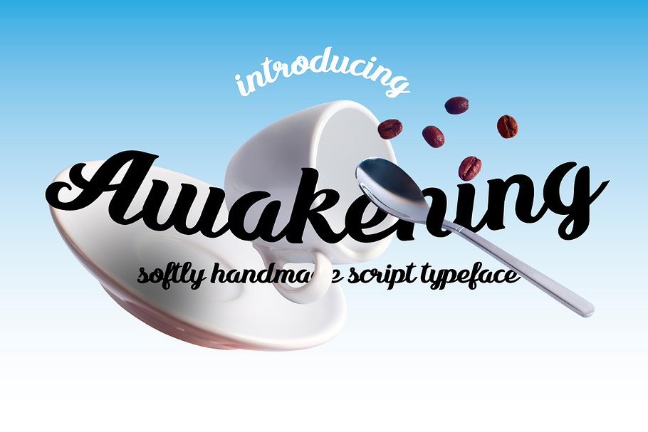 Awakening in Script Fonts - product preview 8