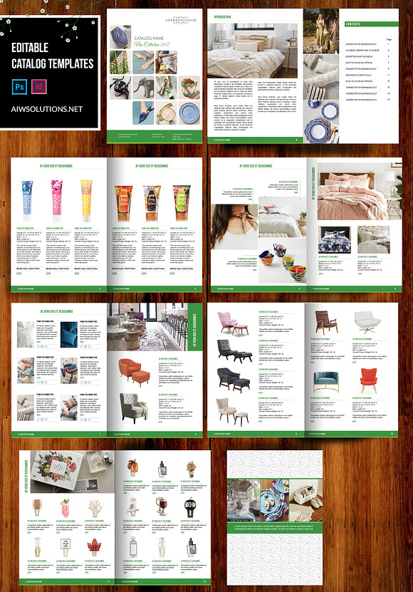 Product Catalog -id07 in Stationery Templates - product preview 1