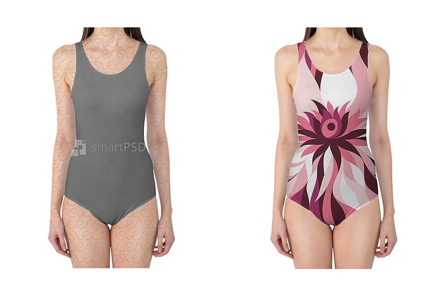 Swimsuit Dress Design Mockup in Product Mockups - product preview 8