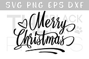 Merry Christmas SVG DXF EPS PNG cut