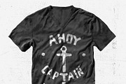 Ahoy Captain - T-shirt Design