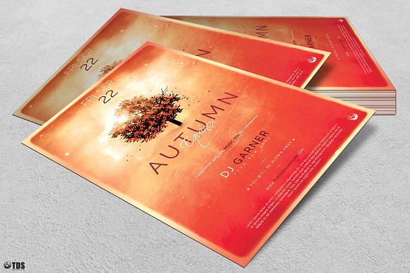 Autumn Equinox Flyer Template V3 in Flyer Templates - product preview 3