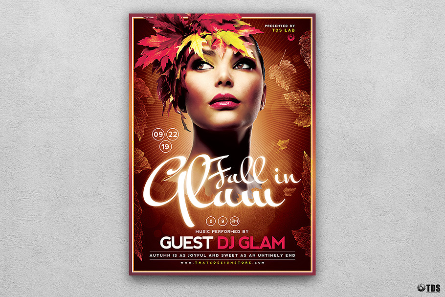 Fall in Glam Flyer Template V5