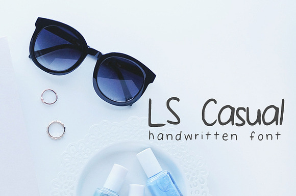 LS Casual - Handwritten Font in Fonts - product preview 1