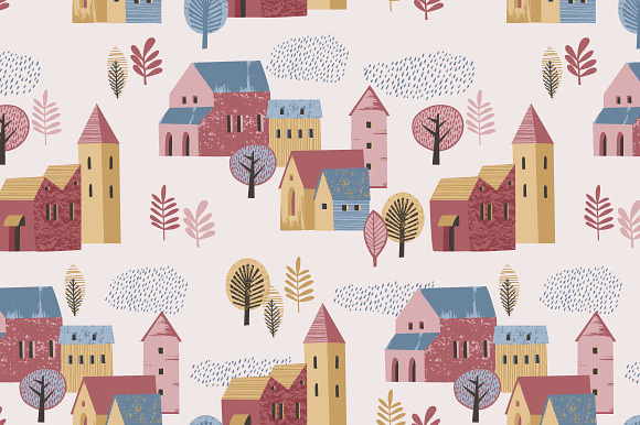 6 autumn seamless patterns in Patterns - product preview 4