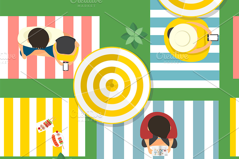 Summer feel design vector in Illustrations - product preview 8