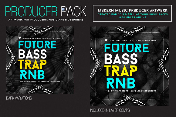 Music Producer Sound-Pack Artwork in Templates - product preview 1
