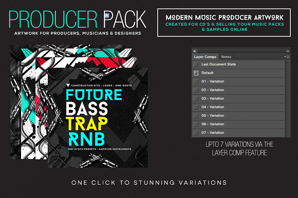 Music Producer Sound-Pack Artwork in Templates - product preview 2