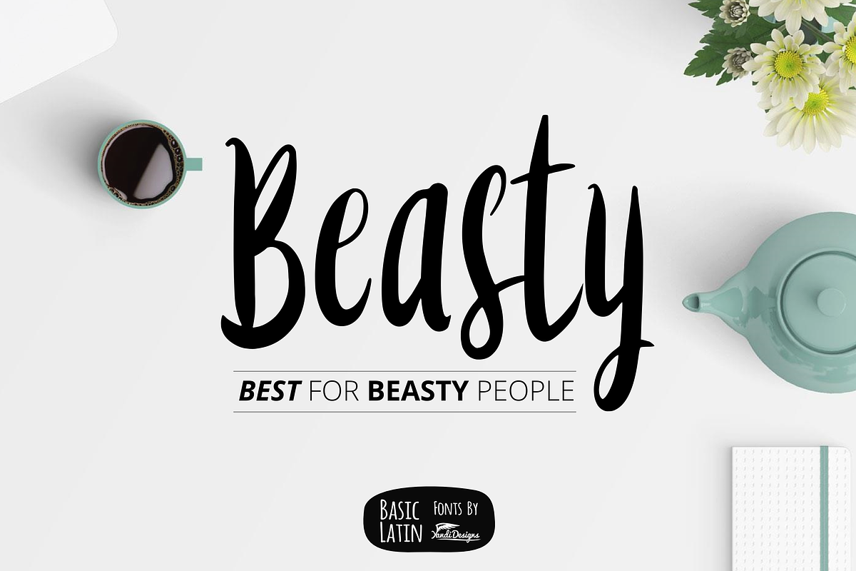 Beasty Fun Fonts in Fun Fonts - product preview 8