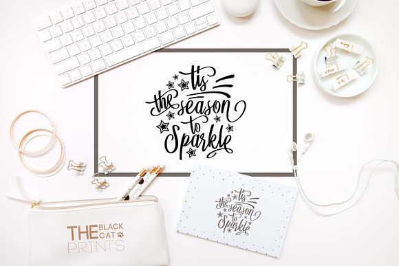 Tis the season to Sparkle SVG DXF in Illustrations - product preview 1