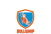 Bullwhip Open Rodeo Tournament Logo