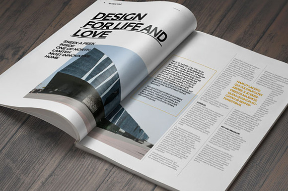 (50% Off) InDesign Magazine Template in Magazine Templates - product preview 2