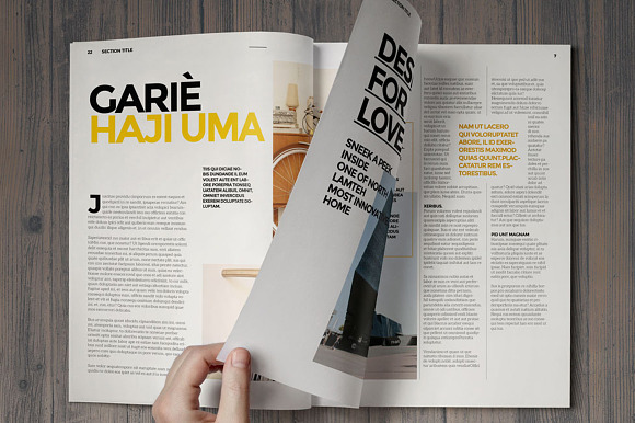 (50% Off) InDesign Magazine Template in Magazine Templates - product preview 3