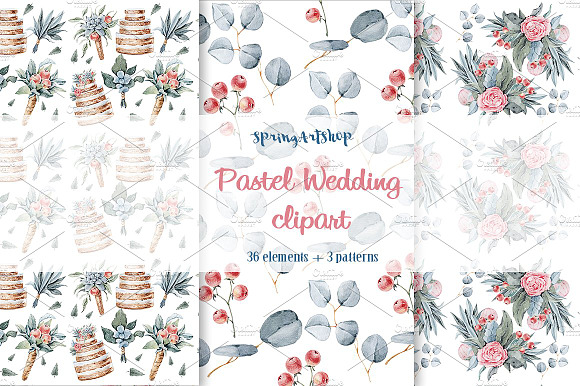 65 % off WEDDING BUNDLE in Illustrations - product preview 6
