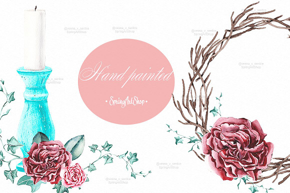 65 % off WEDDING BUNDLE in Illustrations - product preview 12