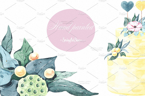 65 % off WEDDING BUNDLE in Illustrations - product preview 18