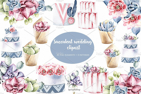 65 % off WEDDING BUNDLE in Illustrations - product preview 20