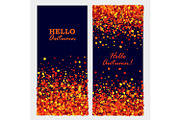 Hello Autumn banners