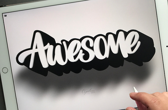 Procreate Brush : Gordito in Photoshop Brushes - product preview 1