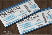 Multipurpose simple event tickets