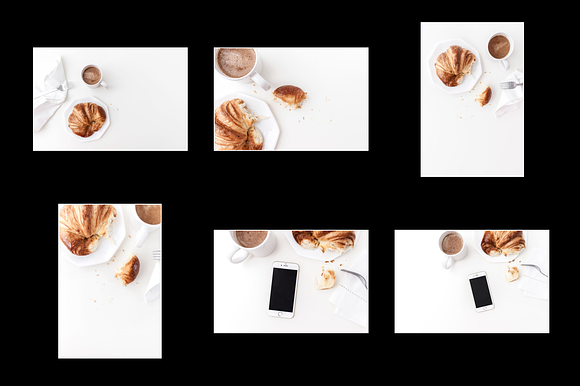 Croissant Lifestyle Stock Photos in Product Mockups - product preview 1