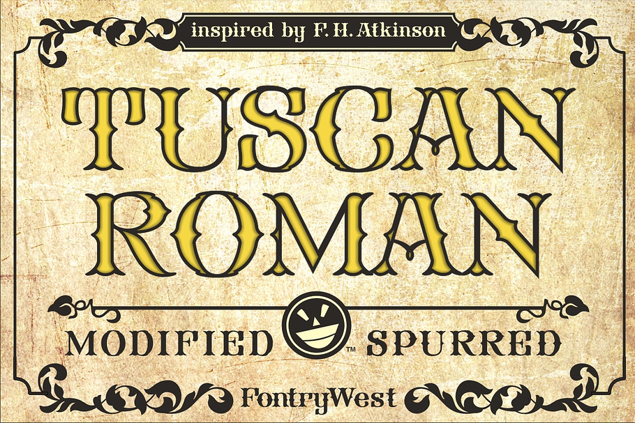 FHA Tuscan Roman in Serif Fonts - product preview 8
