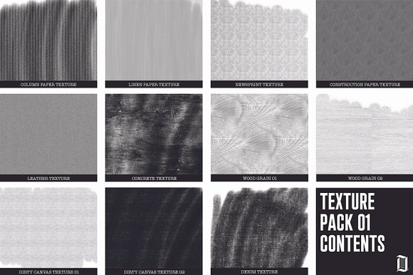 Procreate Texture Brush Pack 01 in Photoshop Brushes - product preview 1