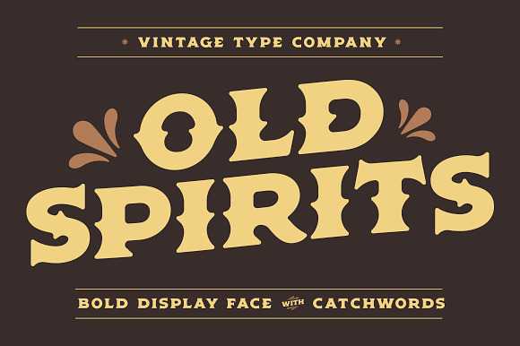 Old Spirits Display Font in Display Fonts - product preview 6