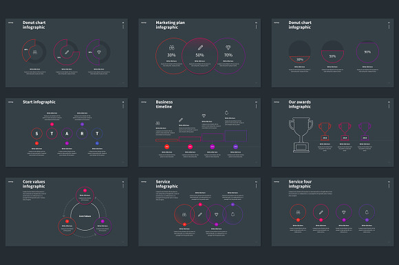 STARTUP powerpoint infographics in PowerPoint Templates - product preview 16