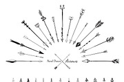 arrows icons vector illustration