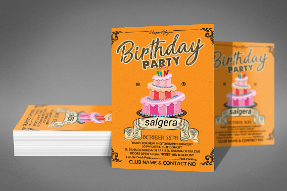 Party Flyer in Flyer Templates - product preview 2