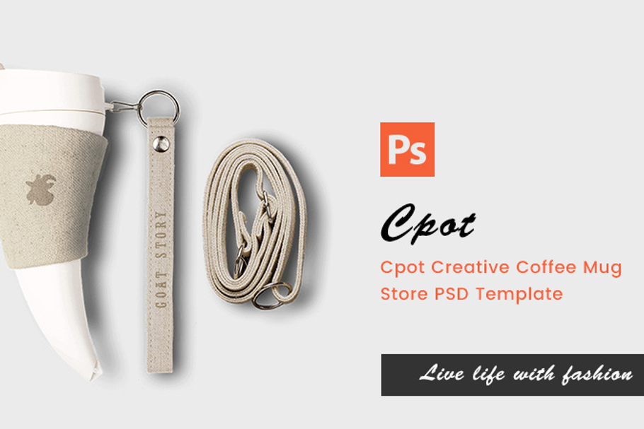Cpot - Creative PSD Template
