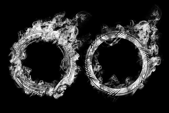 21 Ring of Fire Brushes in Photoshop Brushes - product preview 3