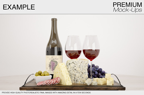 Wine Mockup Set in Product Mockups - product preview 5
