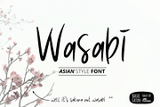 Wasabi Asian Style Font